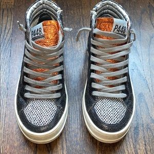 P448 You Can Surf Later size 38 high tops